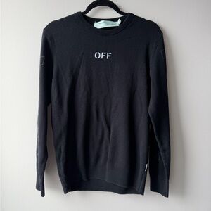 OFF WHITE Mens Knit Crewneck